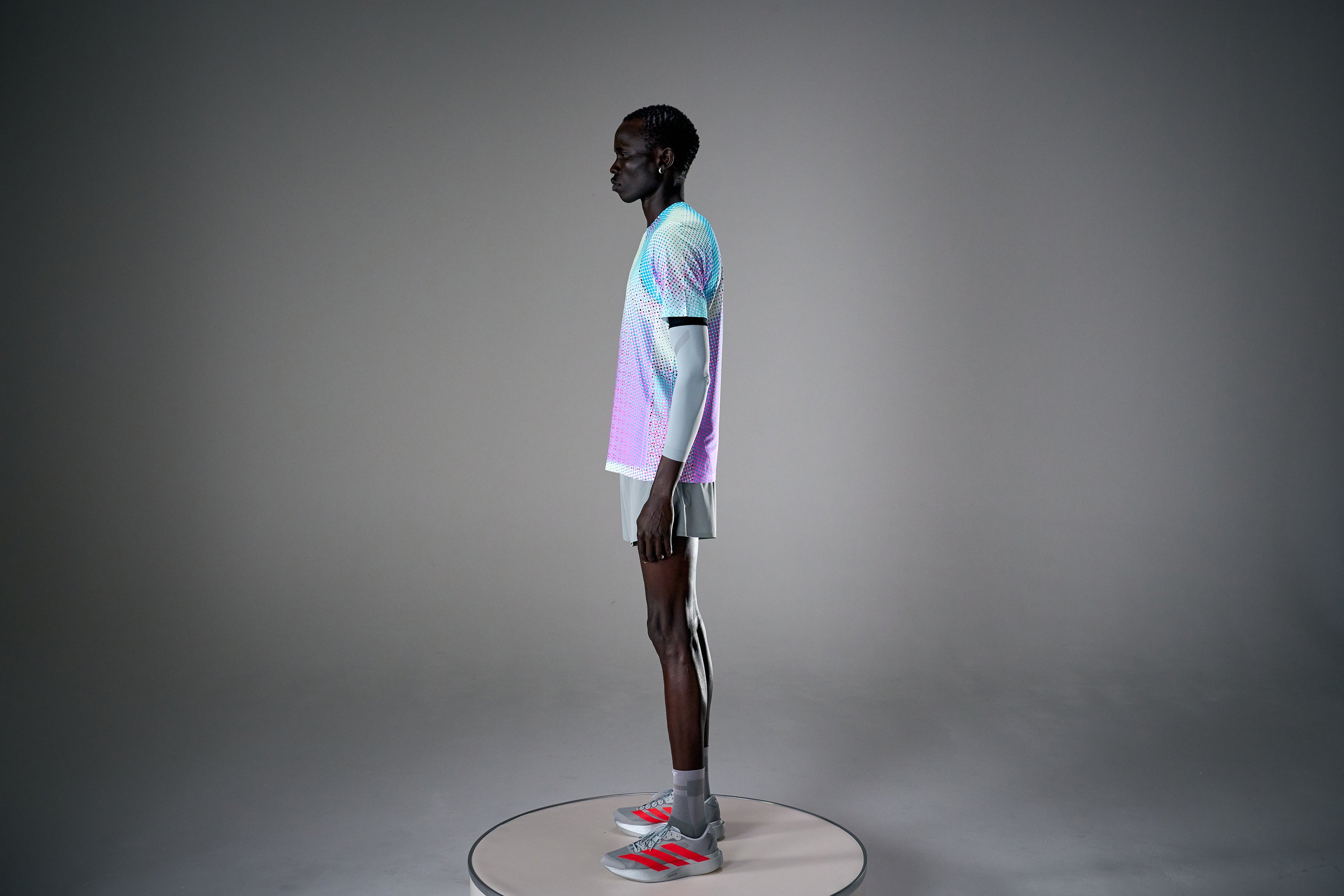SOAR MEN'S PRINTED TECH TEE