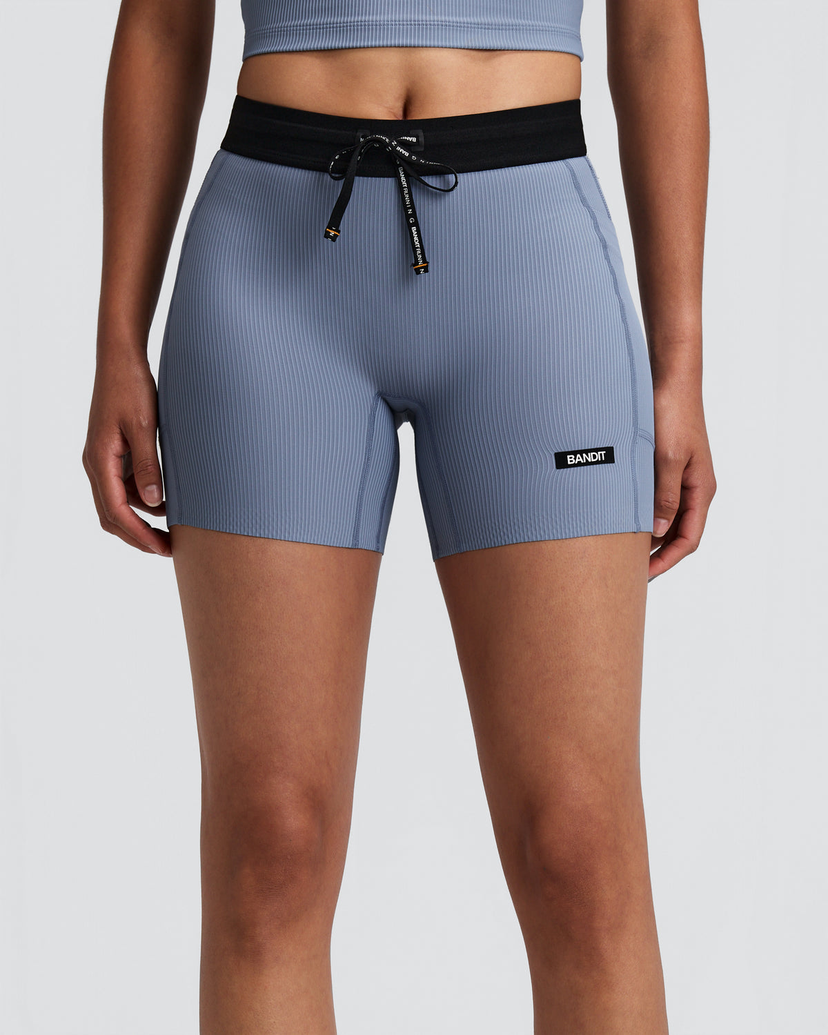 Bandit Running Women's Striped Cadence™ 5" Compression Shorts