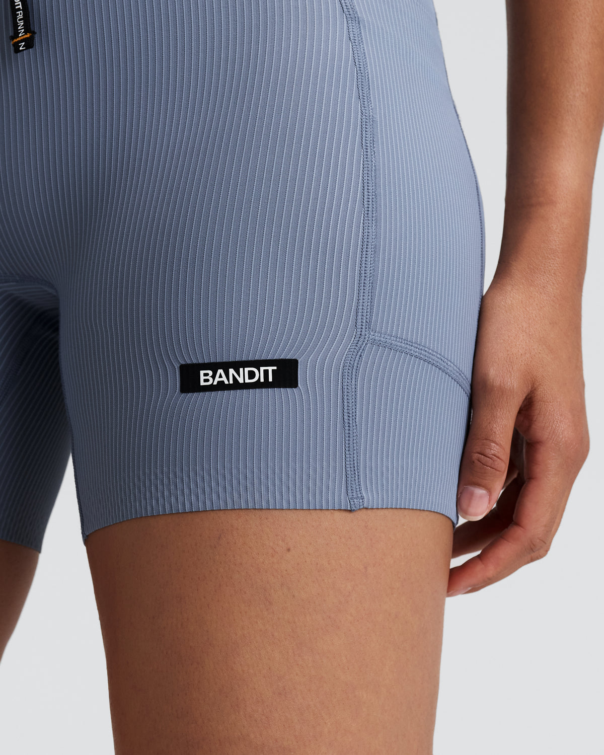 Bandit Running Women's Striped Cadence™ 5" Compression Shorts