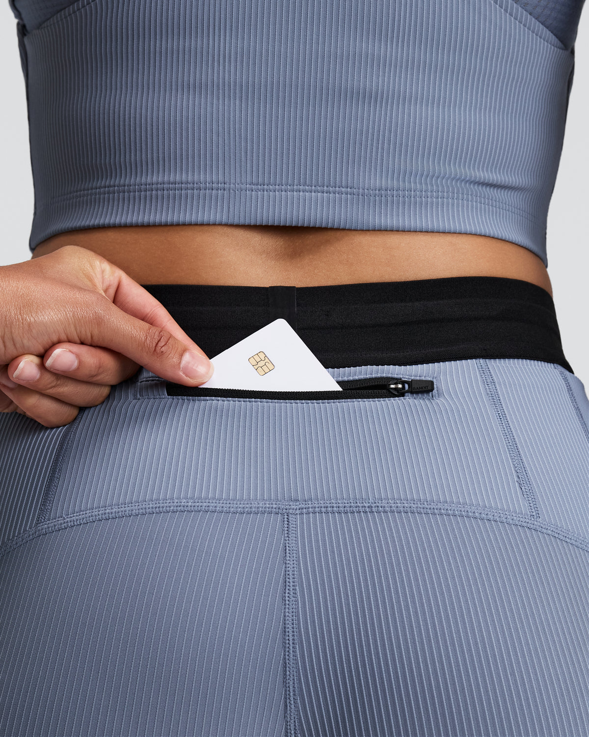 Bandit Running Women's Striped Cadence™ 5" Compression Shorts