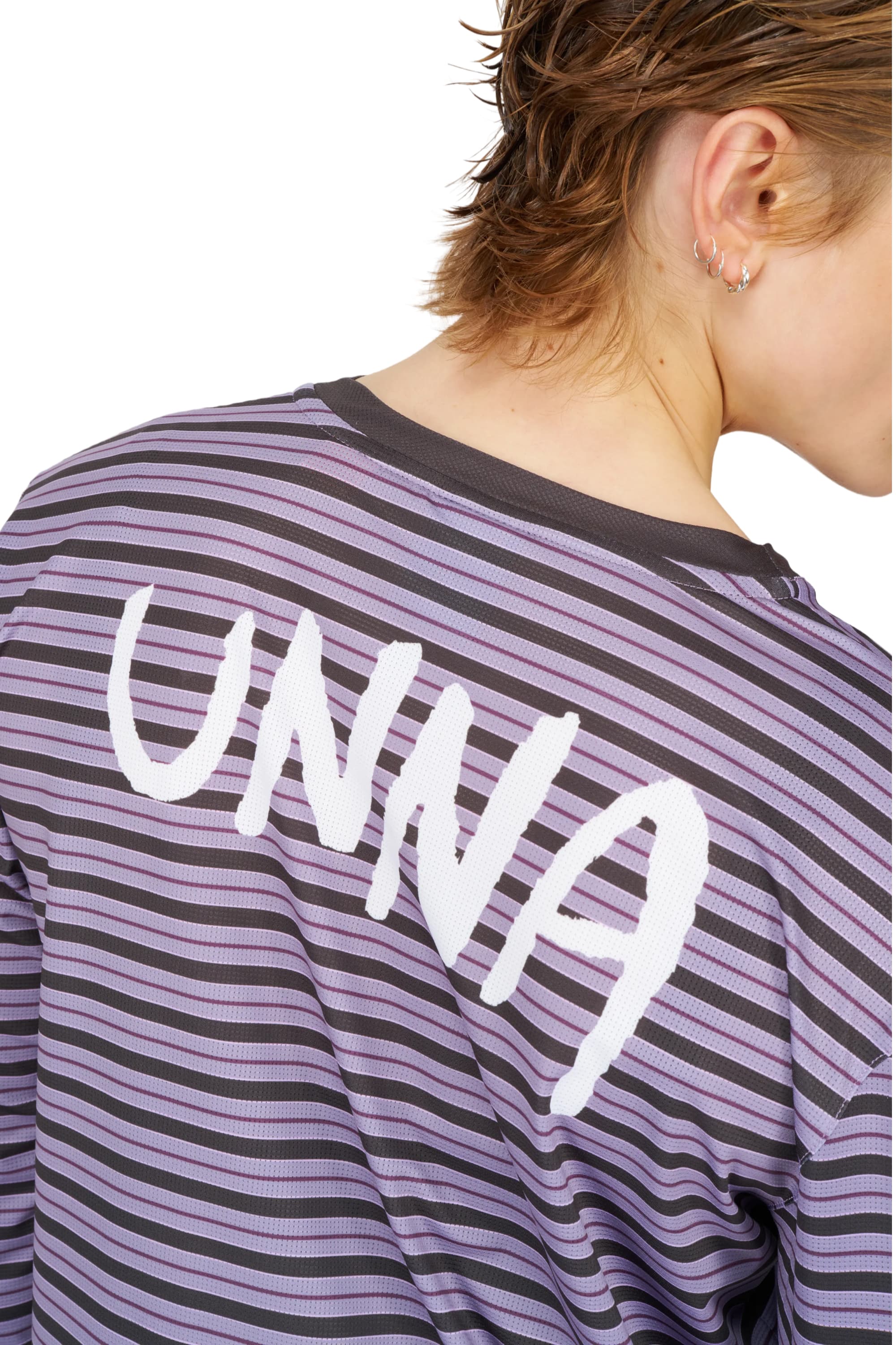 UNNA STRIPED LONG SLEEVE W