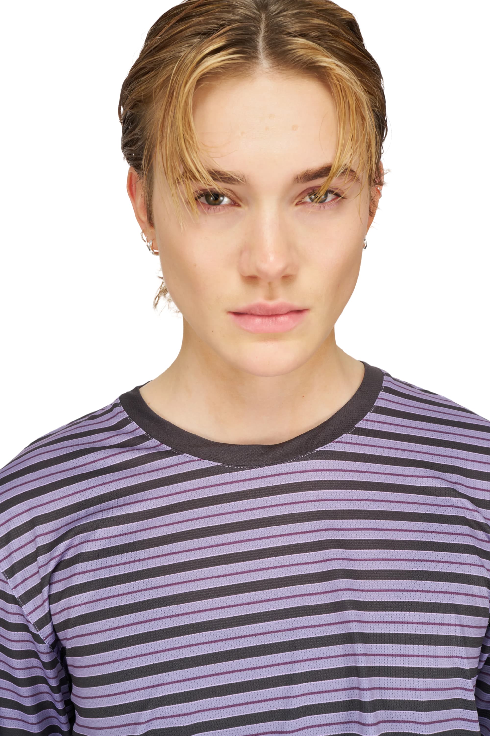 UNNA STRIPED LONG SLEEVE W