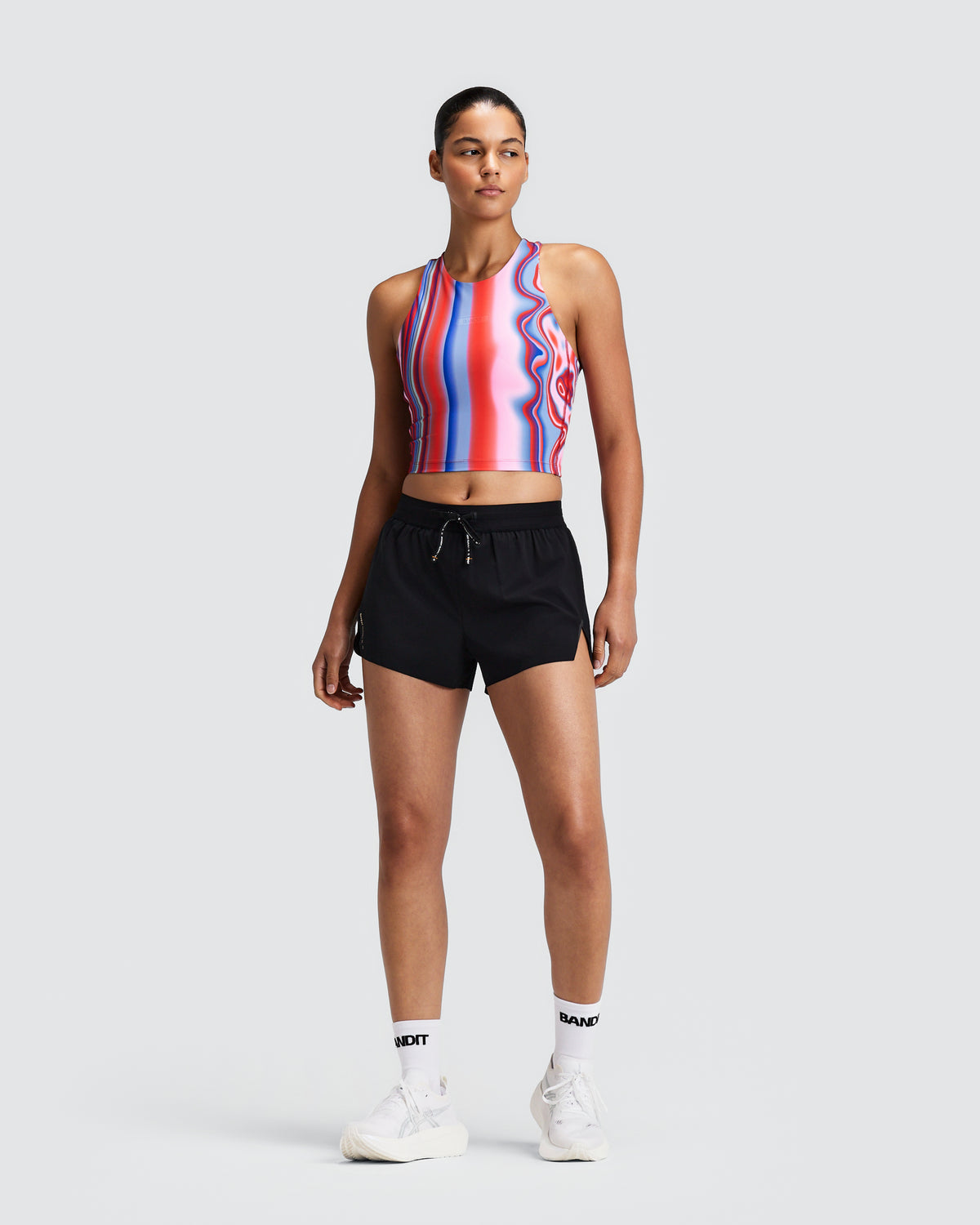 BANDIT RUNNING VANISHER STAMINA CROP MELTED GRADIENT