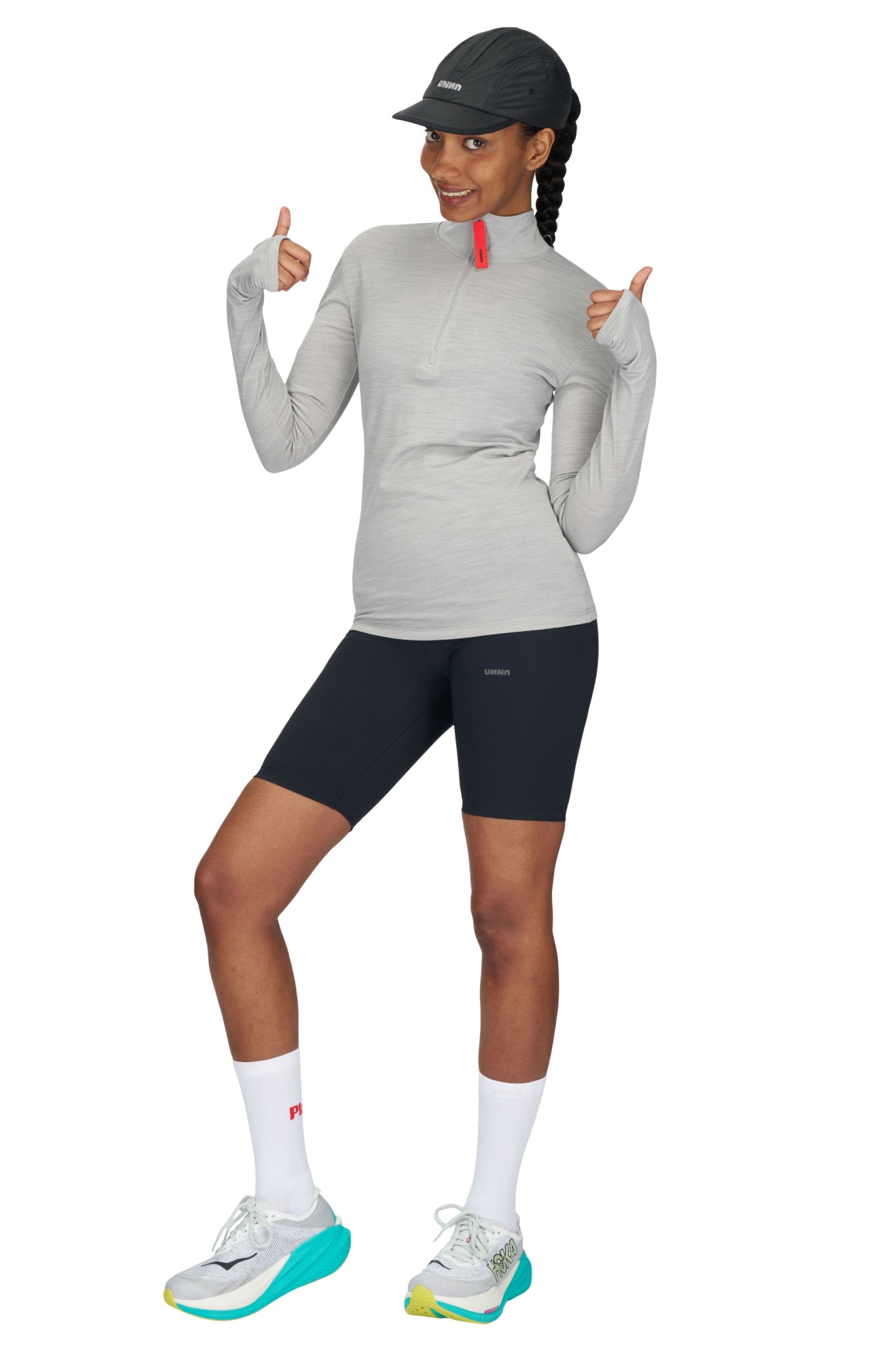 UNNA Zip-Up Wool Layer