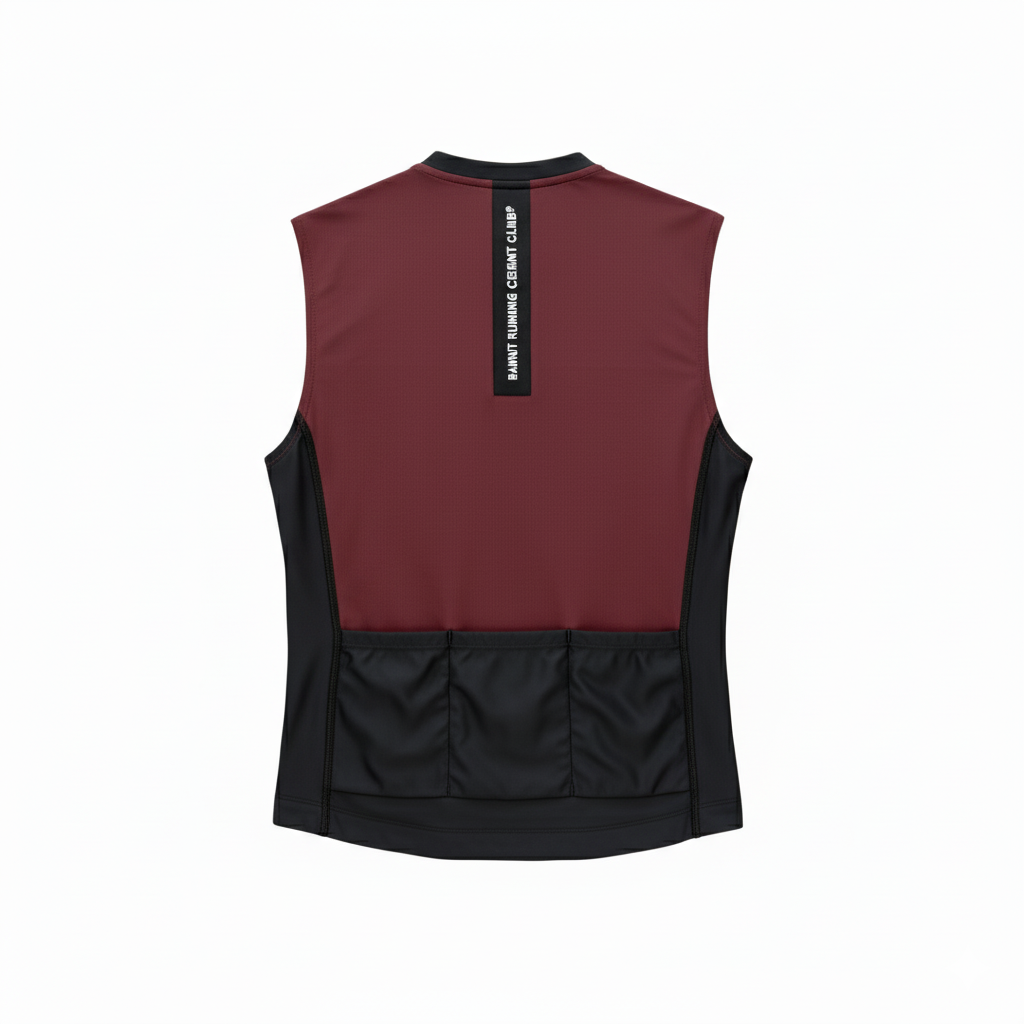 Bandit Running Pieced Sleeveless Quarter Zip