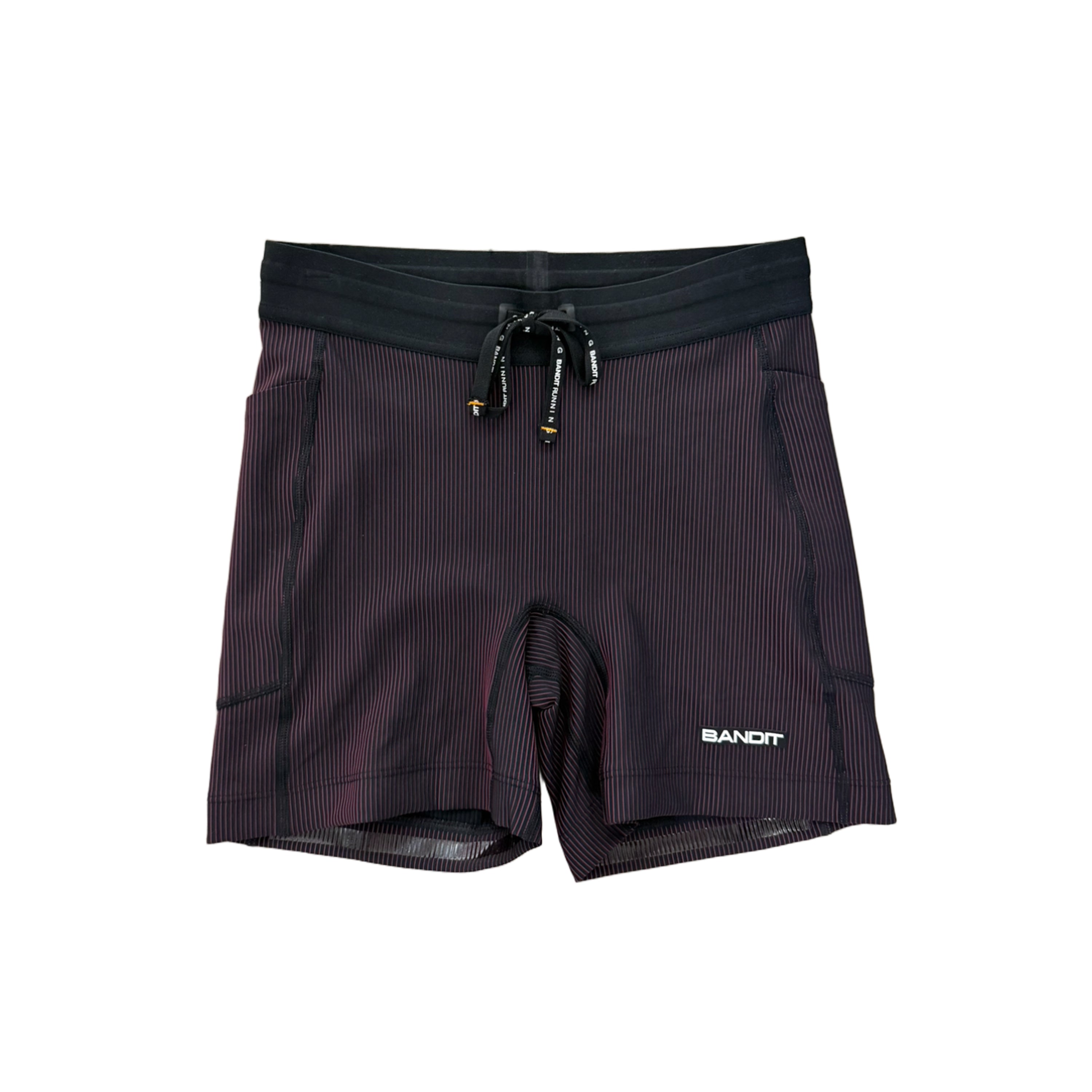 Bandit Running Striped Cadence 5" Compression Short