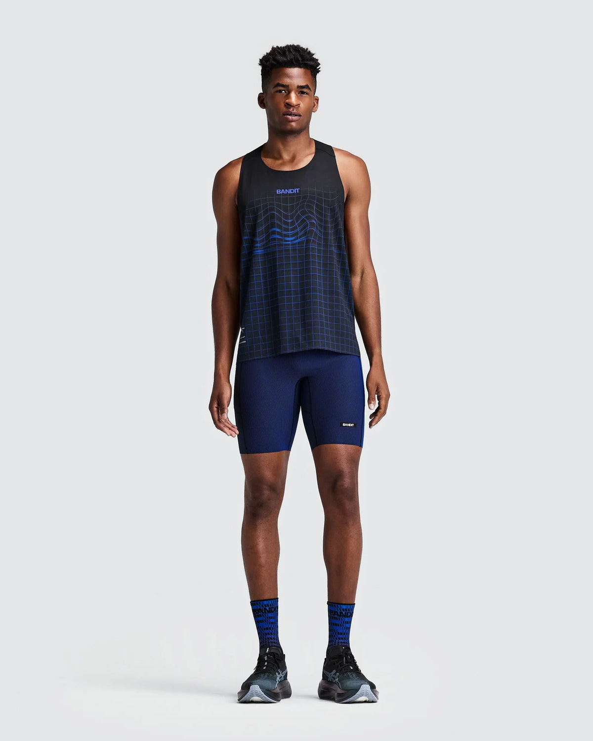 BANDIT RUNNING STRIPED CADENCE HALF TIGHT