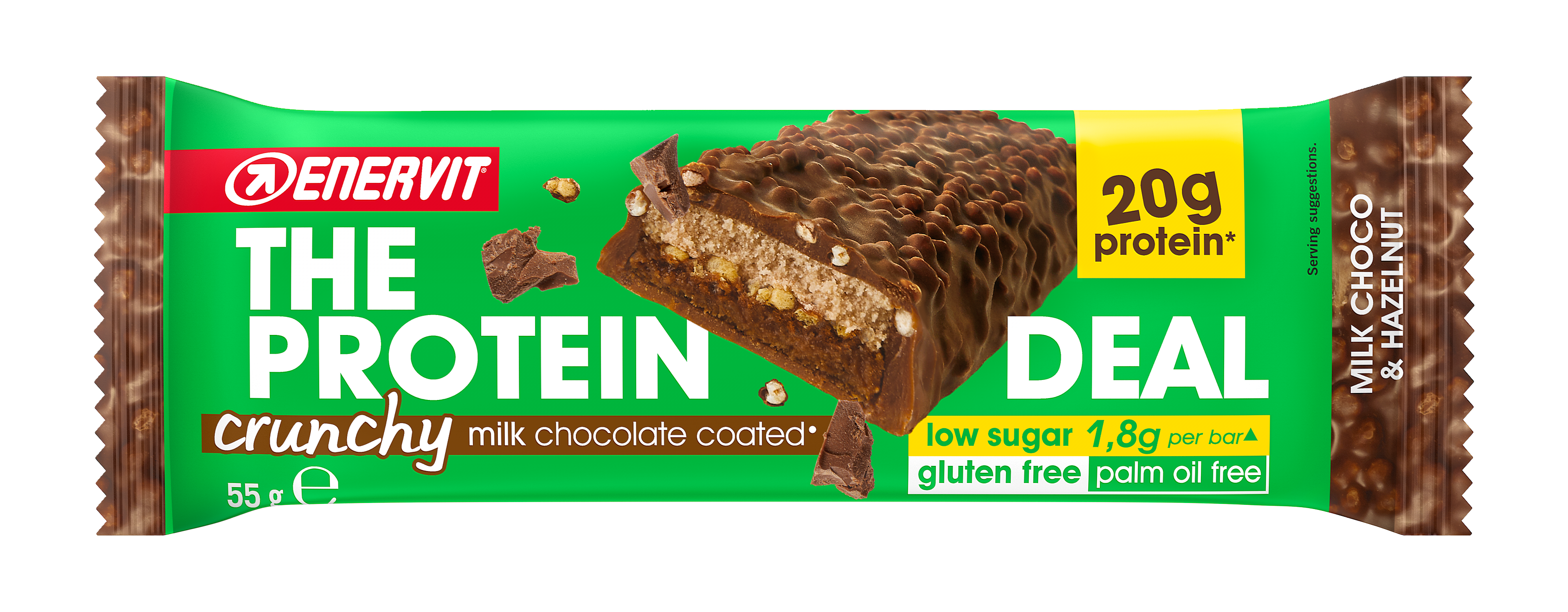 ENERVIT "THE BARS - Milk Choco & Hazelnut"